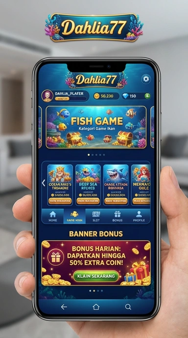 Layar utama dahlia77 — antarmuka bersih setelah instalasi
